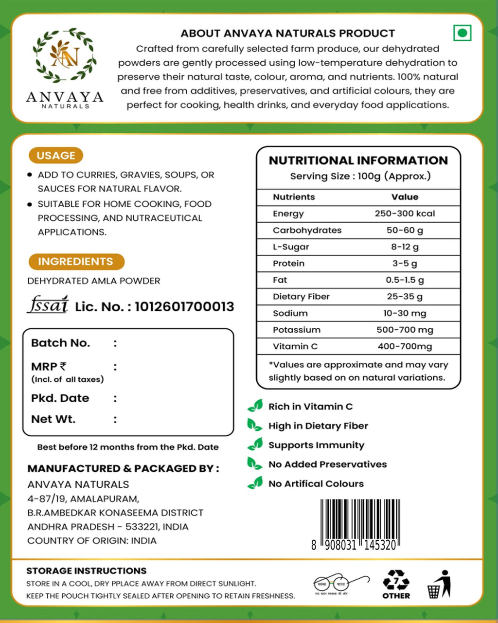 Amla Powder