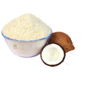 Desiccated coconut